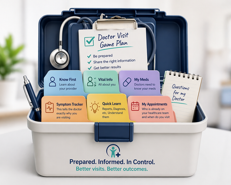 SafetyBuddy Free Toolbox — Doctor Visit Game Plan